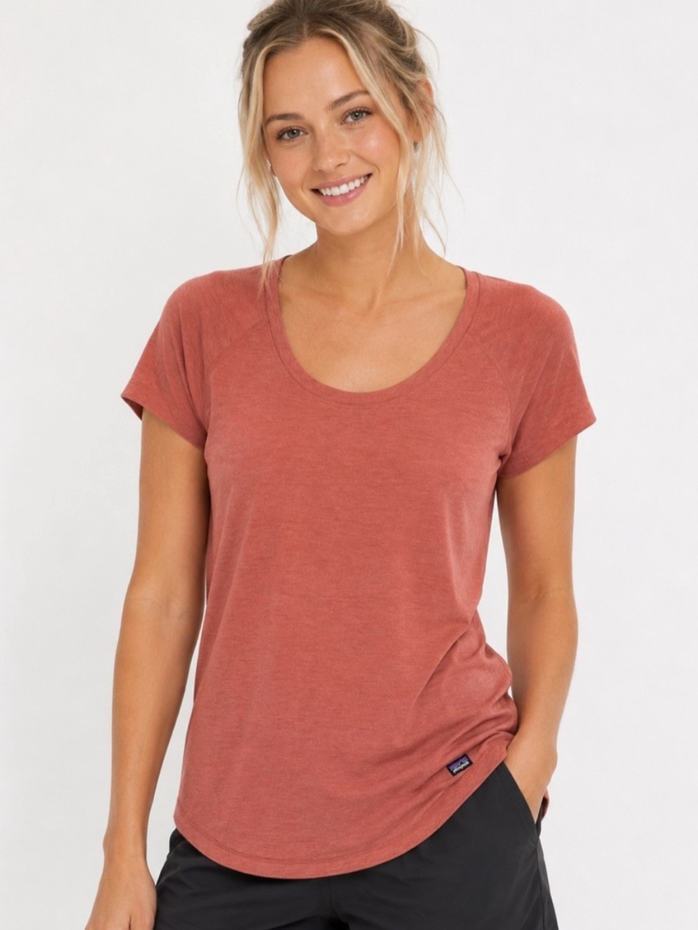 Patagonia Women's Capilene Scoop Neck T-shirt Size Small